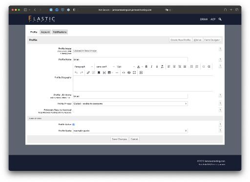 Users and Profiles - why they are separate in Jamroom