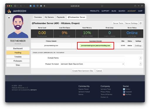 How to tell what Domain is the Active Domain